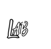 logo for Lori Anne Brown, artist and owner of 3D Printing Dragonfly, LABEShops, and Majestic Dragonfly