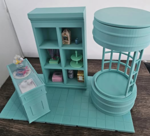 my honeydukes display set for the Harry Potter Miniverse set is my first 3D Printed product release!